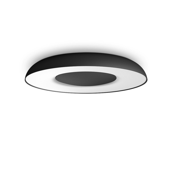 Philips Hue 8719514341357 LED-Deckenleuchte - schwarz White Ambiance, Fernbedienung, | 1x32w 2200-6500k Still Bluetooth, dimmbar, 2400lm 