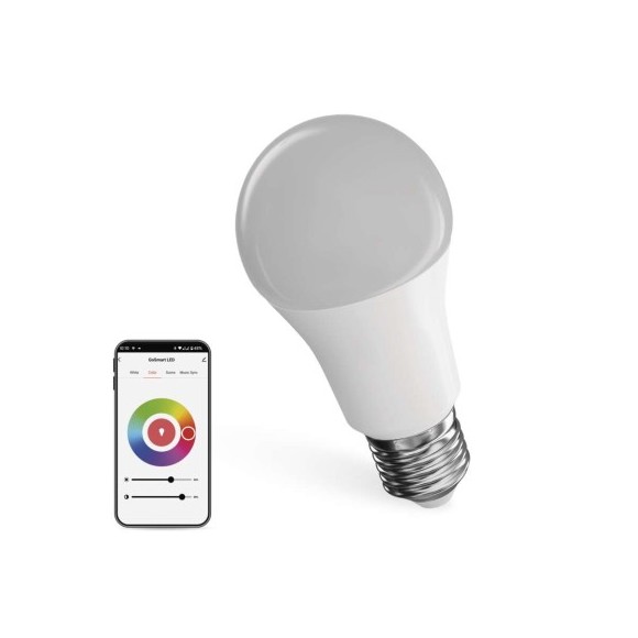 EMOS ZQW514R LED intelligente Lampe GoSmart  | 9W integrierte LED-Quelle | 806lm | 2700-6500K