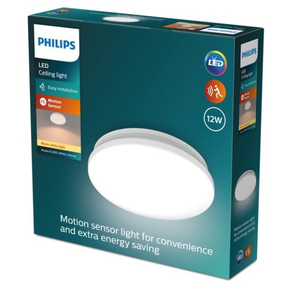 Philips 8720169295988 LED Deckenleuchte Acuna  | 12W integrierte LED-Quelle | 1350lm