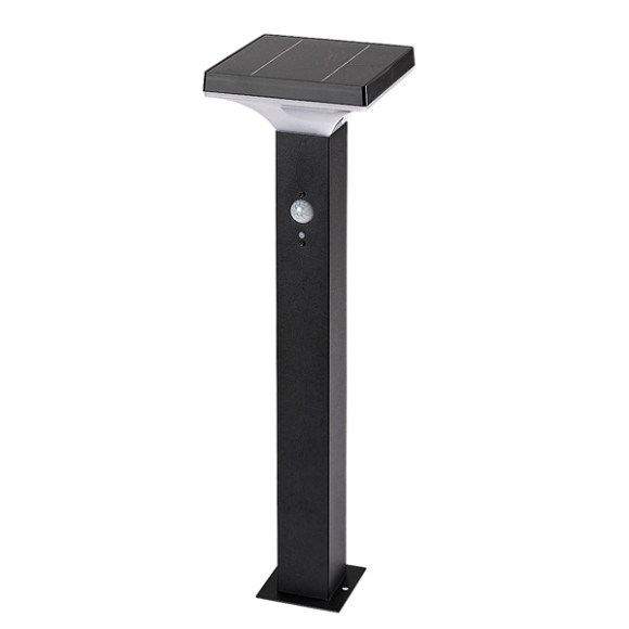 Rabalux 98077045 LED solar Wegeleuchte Geleen  | 4W integrierte LED-Quelle | 400lm | 3000K