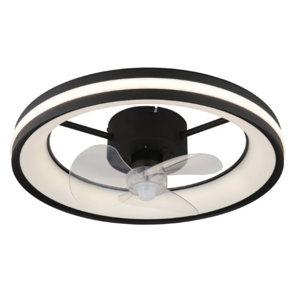 Globo 03651 LED Ventilator mit Licht GATIAN  | 30W integrierte LED-Quelle | 2215lm | 2700-6500K