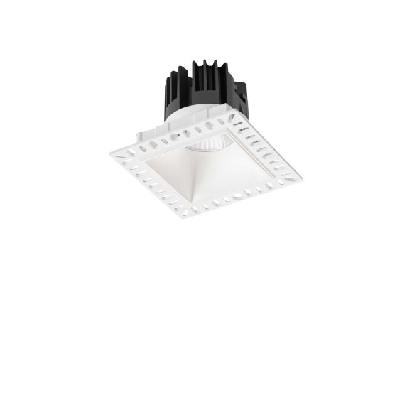 Ideal lux 319681 LED Einbauleuchte GAME TRIMLESS SQUARE | 11W integrierte LED-Quelle | 1100lm | 3000K