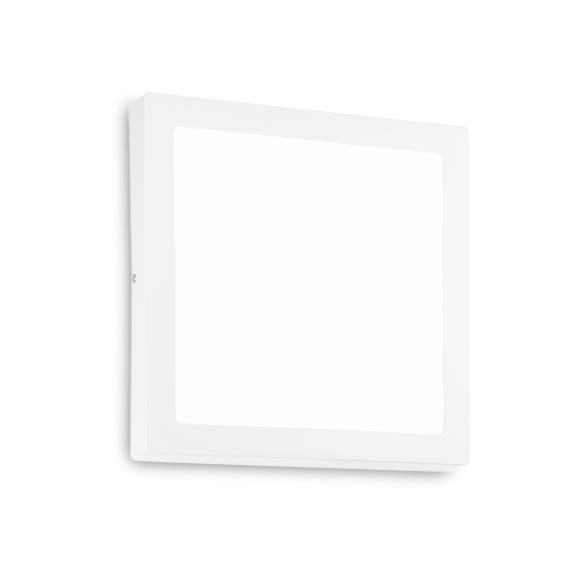 Ideal lux 321660 LED Deckenleuchte UNIVERSAL SQUARE | 36W integrierte LED-Quelle | 4300lm | 4000K