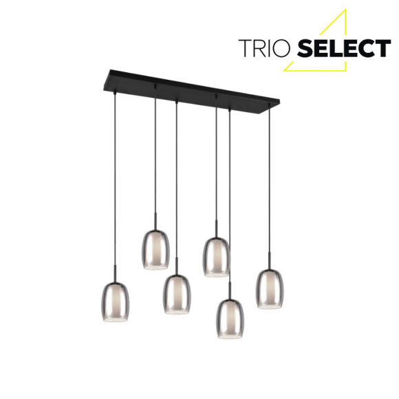 Trio SELECT 317500654  Pendelleuchte BARRET  E14