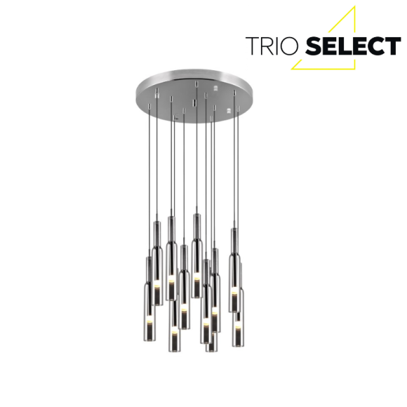 Trio SELECT 344531106  LED Pendelleuchte LUCENT  | 11x3W integrierte LED-Quelle | 11x280lm | 2300+3000+4000K