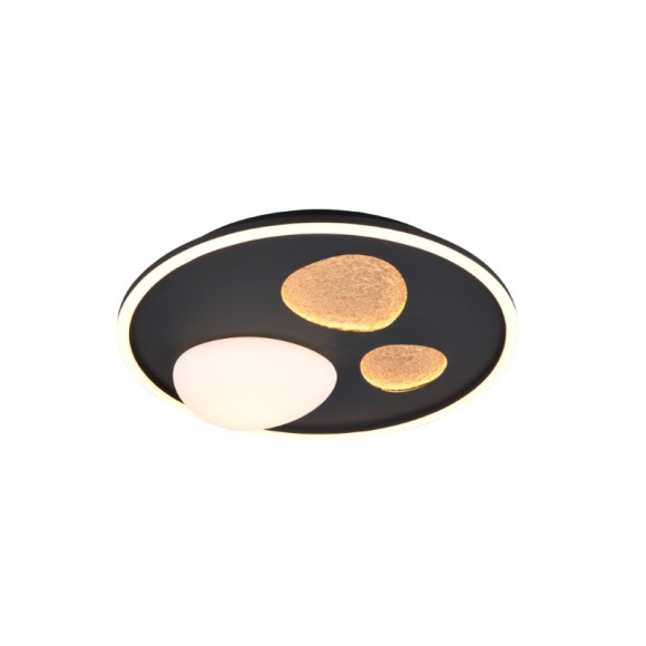 Trio T643110132 LED Deckenleuchte PEBBLE  | 36W integrierte LED-Quelle | 4500lm | 2700-6500K