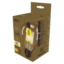 EMOS Z74304 LED Lampe Vintage | 4W E27 | 470lm | 2200K