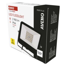 EMOS ZS2413 LED Strahler AVENO  | 20W integrierte LED-Quelle | 2900lm | 4000K