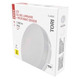 EMOS ZM4328 LED Deckenleuchte TORI  | 15W integrierte LED-Quelle | 1500lm | 4000K