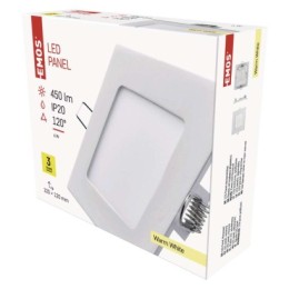 EMOS ZD2121 LED Einbauleuchte PROFI  | 6W integrierte LED-Quelle | 450lm | 3000K