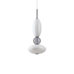 Ideal lux 314143 LED Pendel-Kronleuchter LUMIERE  | 27W integrierte LED-Quelle | 3300lm | 3000K