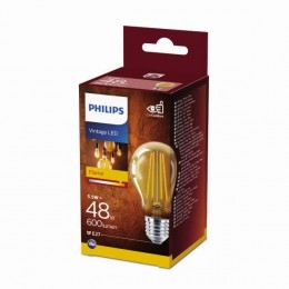 Philips 8718699673567 LED Lampe Classic Vintage 1x5,5W | E27 | 2700K