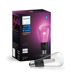 Philips Hue 8719514419391 LED intelligente Lampe | 6,8W E27 | 2000-6500+RGBK