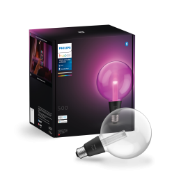 Philips Hue 8720169311954 LED intelligente Lampe globe  | 6,8W E27 | 500lm | 2000-6500+RGBK