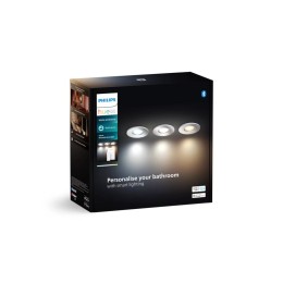 Philips HUE  8720169318014 LED Einbauleuchte Adore  | 3x4,2W GU10 | 2200-6500K