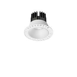 Ideal lux 319667 LED Einbauleuchte GAME TRIMLESS ROUND | 11W integrierte LED-Quelle | 1100lm | 3000K