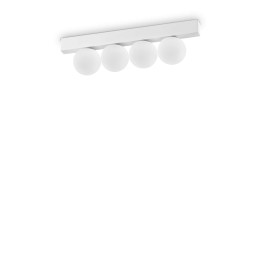 Ideal lux 328232 LED Anbau-Kronleuchter PING PONG | 12W integrierte LED-Quelle | 1000lm | 3000K