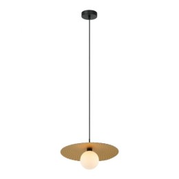 ITALUX PND-4602-1-XL-GD Malor 1xG9 D380mm schwarz, gold, weiß