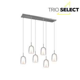 Trio SELECT 317500606  Pendel-Kronleuchter BARRET  E14