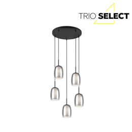 Trio SELECT 317530554  Pendel-Kronleuchter BARRET  E14