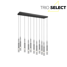 Trio SELECT 344511120  LED Pendel-Kronleuchter LUCENT  | 11x3W integrierte LED-Quelle | 11x280lm | 2